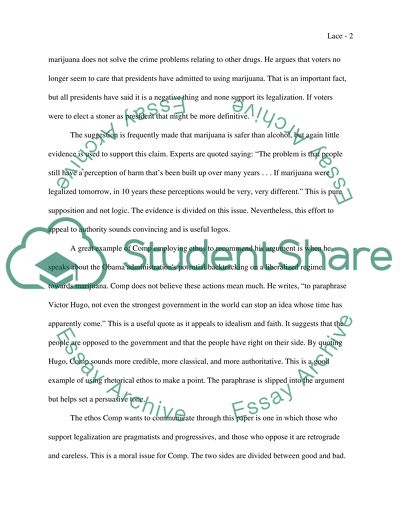 Legalizing Marijuana is an Issue