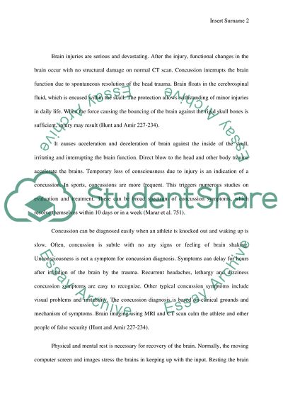 Long-Term Concussion Treatment and Prevention