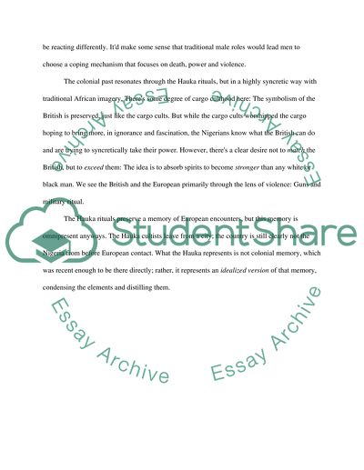 Les Maitres Fous and Colonial Memory