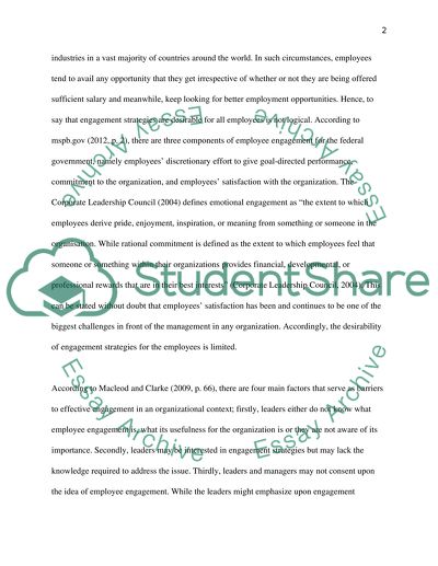 The Desirability of Organizations and Employees for Engagement Strategies