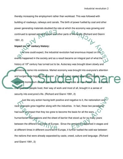 Industrial Revolution in Europe