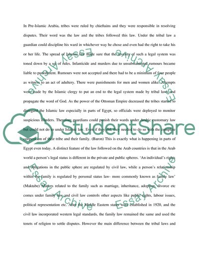 The Issue of Crimes of Honour against Women