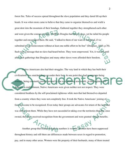 How does organizing affect suffering populations