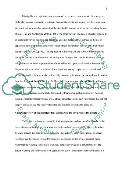 Youth Cultures as Cultures of Resistance