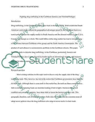 Fighting Drug Trafficking in the Caribbean