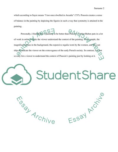 The Grea Painters Paul Ruben and Nicolas Poussin