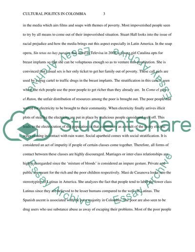 Cultural Politics in Colombia