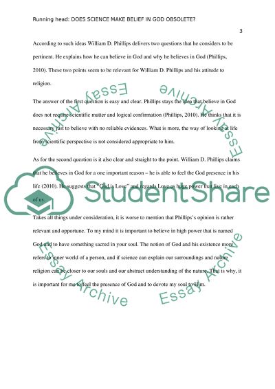 Does Science Make Belief in God Obsolete