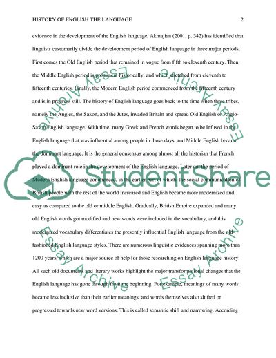 Exploring the English Language