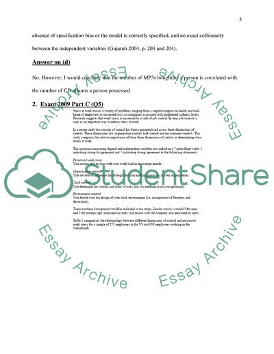 Dependent and Independent Variables