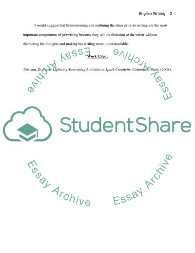 English Composition. (Discussion Forum 1)