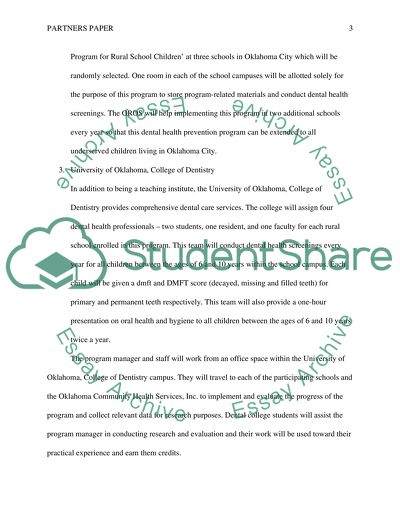 Dental Health Promotion Program for Rural School Children