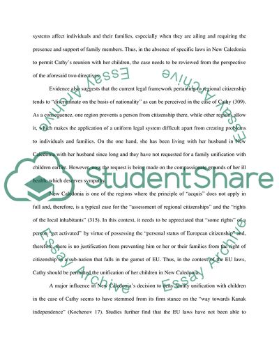 Preliminary ruling procedure and family reunification rules in the EU