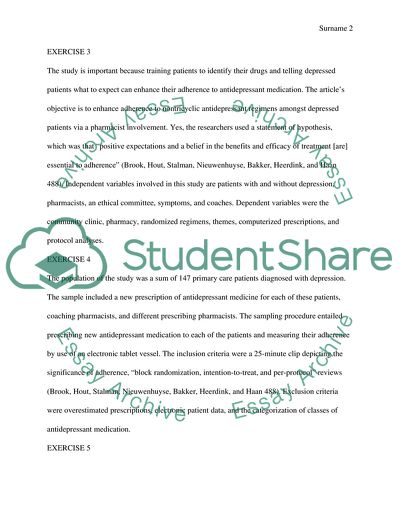 Assignment in medicine