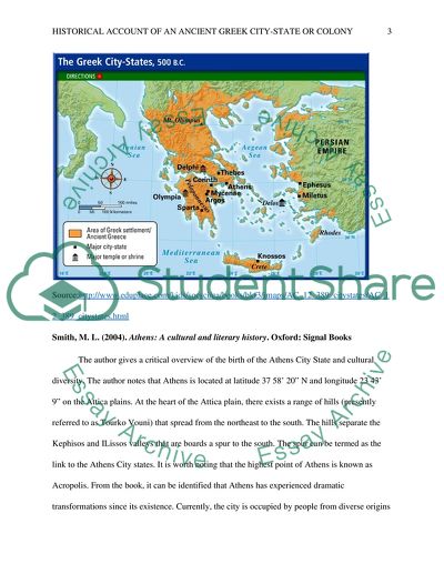 Overview and Description of the Ancient City of Athens