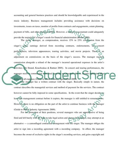 The Life and Business of a Music Manager