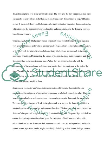 Macbeth by William Shakespeare