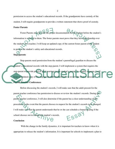 Safeguards for Educational Records