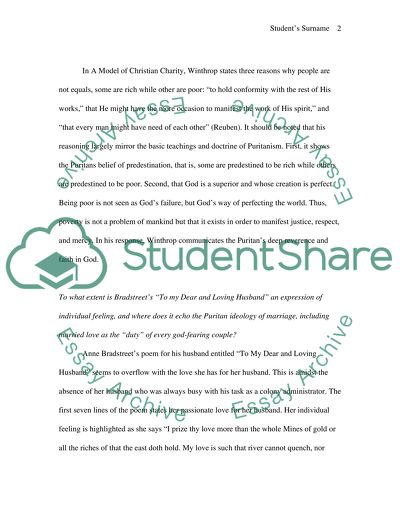 Puritanism in American Literature