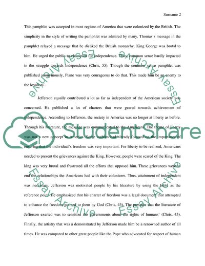 Themes in American Literature