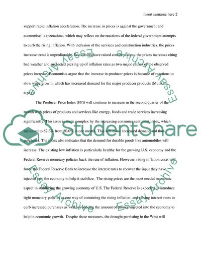 Inflation and Government Monetary and Fiscal Policies