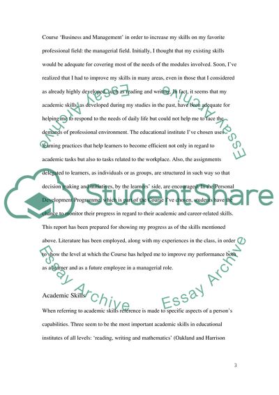 Business and Management: the Choice of Academic Studies
