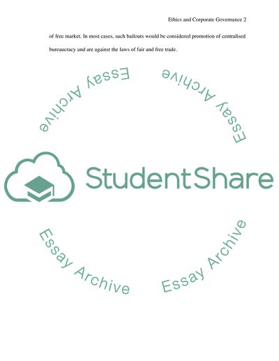 Ethics and governance