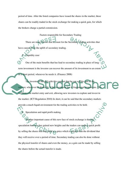 International Financial Markets