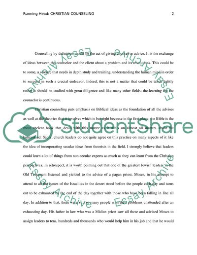 Employing Psychotherapeutic Theories in Christian Counseling