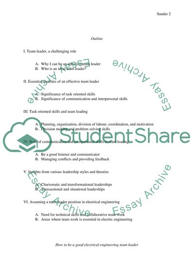 How to bee agood leader