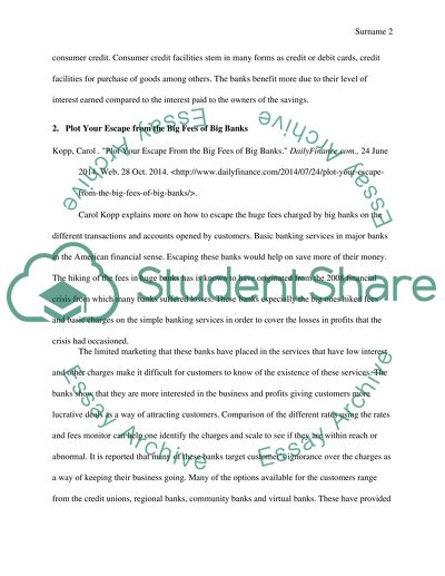 Analysis of Articles about Banking