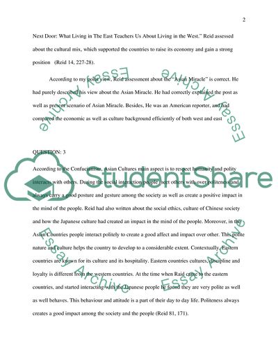 Analysis of Confucius Lives Next Door by Reid TR