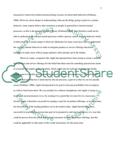 Cognitive and Behavioral Approach in Creating a Successful Message