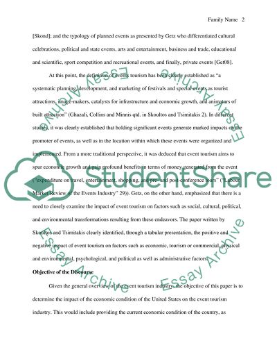 The Impact of the US Economy on the Events Industry