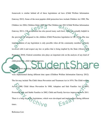 Safeguarding Children