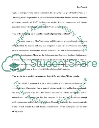 Principles of Good Database