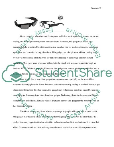 Designing and Developing for Google Glass