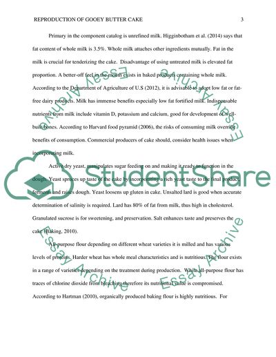 Reproduction of the Gooey Butter Cake