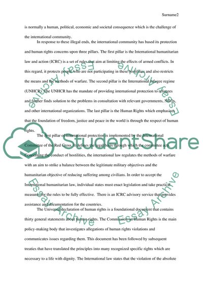 Humanitarian Issues in International Politics