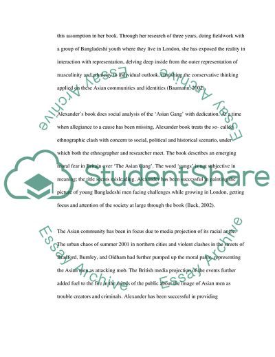 Claire Alexanders The Asian Gang