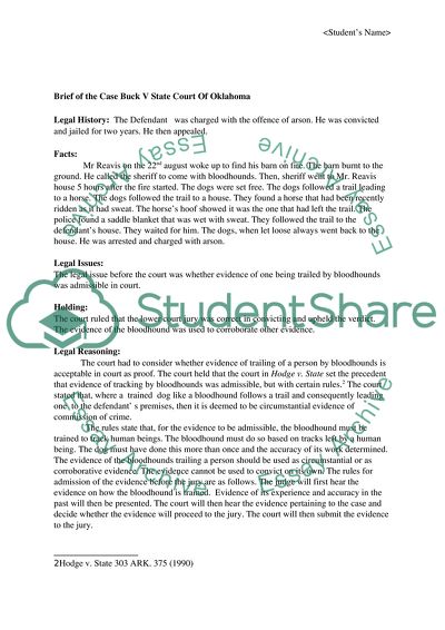 Brief of the Case Draper V. United States