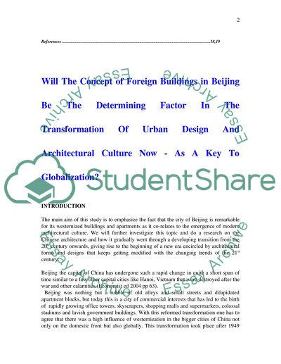 Beijings Urban Design and the Revolution of Western Architectural Concepts