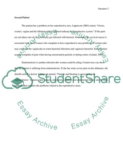 Description of Two Patients with Different Body System Infections