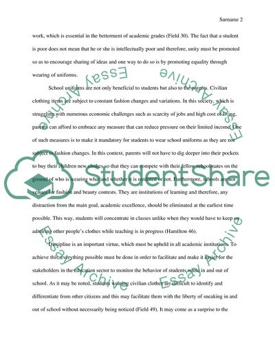 The Significance of School Uniforms