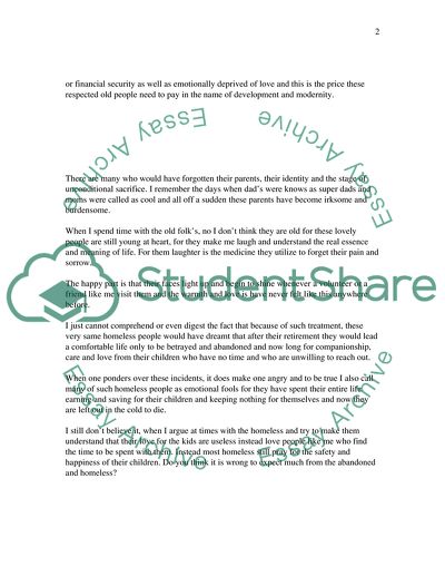 The Home for the Homeless