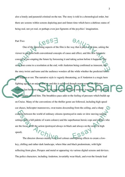 Analyzing Mise-en-Scene