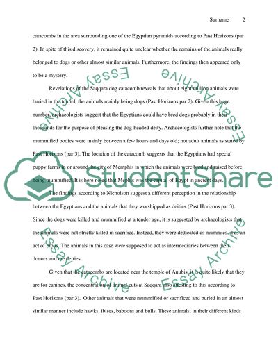 ARCHAEOLOGICAL RESEARCH PAPER