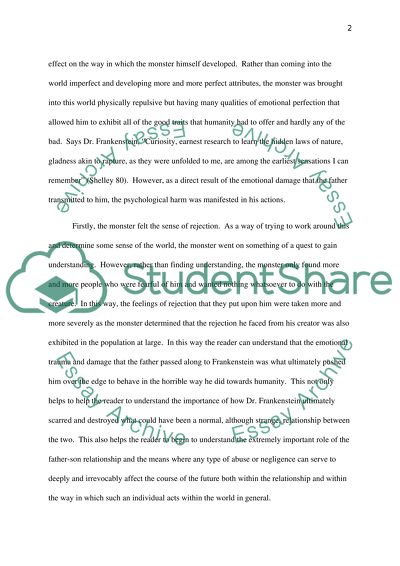 Dr Frankenstein and His Thoughts