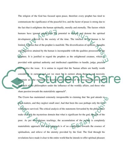 Critical review on The Prophets