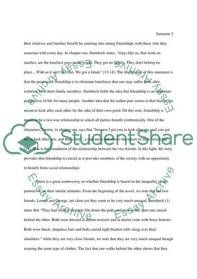 Of Mice and Men by John Steinbeck